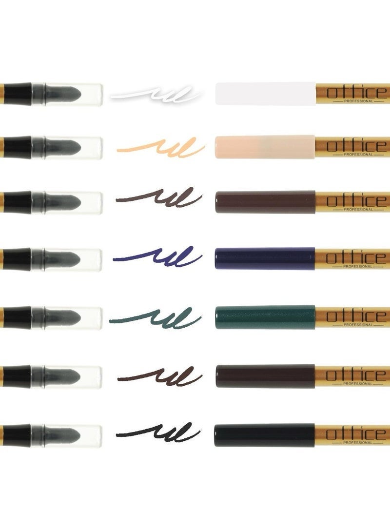 أوفيس كحل داخل العين كريمي ضد الماء بني - Image 2