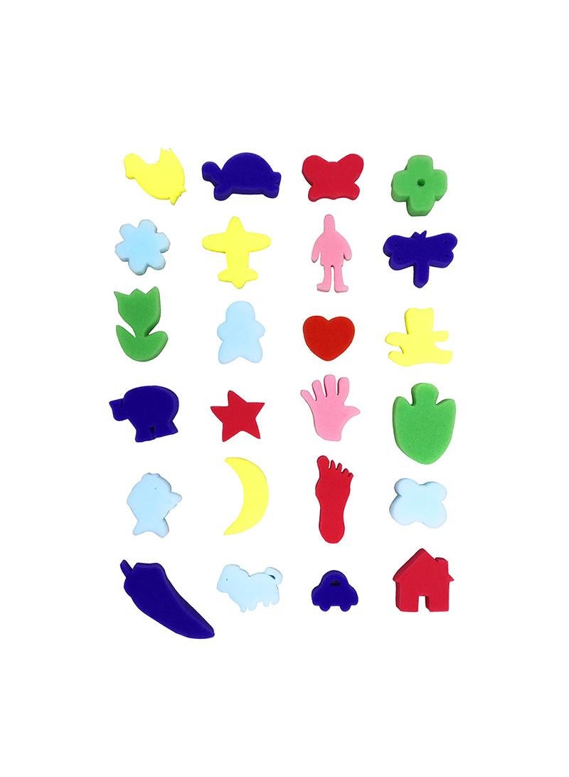 general 52-Piece Children's Painting Sponge Brush Set - Image 4