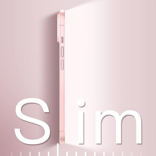 JETech Ultra Slim Case for iPhone 15 6.1-Inch, Camera Lens Cover Full Protection, Lightweight Matte Finish PP Hard Minimalist Case, Support Wireless Charging (Pink) - Image 3