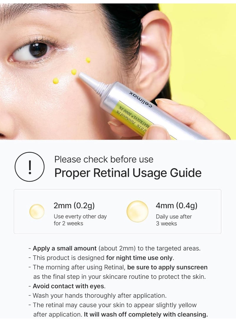 Celimax Retinal shot tightening Booster for Firm skin 15 ml - Image 3