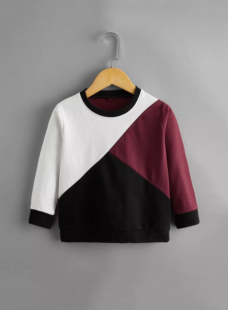 Toddler Boys Cut And Sew Sweatshirt  - Image 1