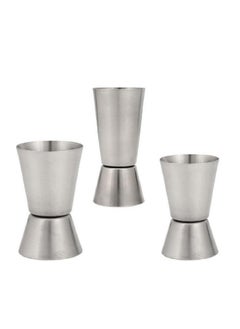 Dynore Dynore Stainless Steel Double Sided Set of 3 Tall Peg Measure Set- 15/30, 20/40, 30/60 ml  - Image 1