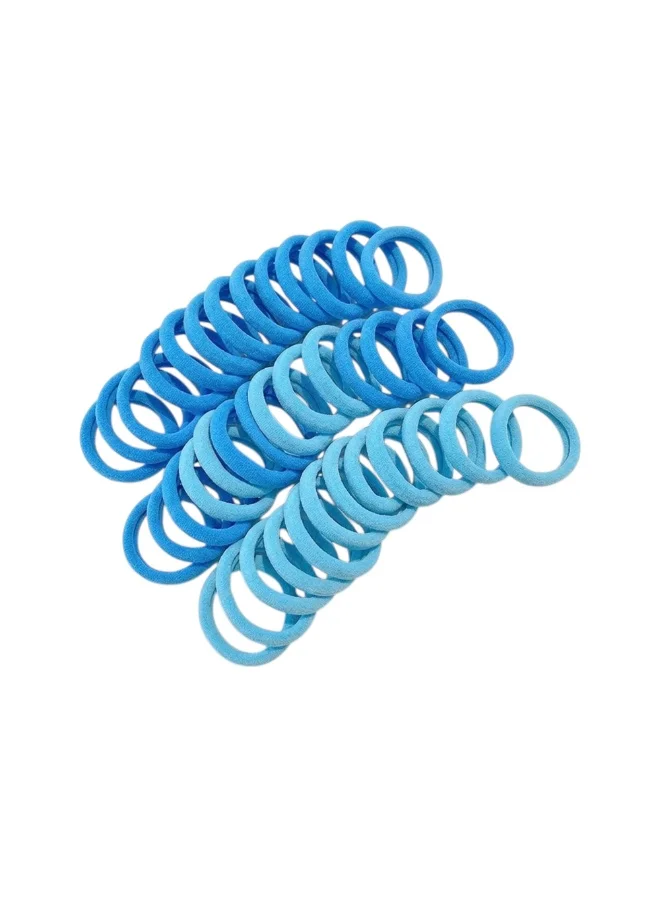 Bidani Ultimate Daily Essentials Hair Band Sets – Blue-Color 50pc Packs