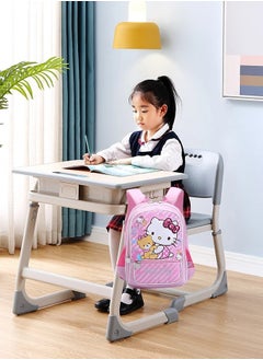 Kids Desk and Chair Set Height Adjustable Ergonomic,Study Desk for Students,Childs Study School Table Suitable for School, Counseling Training Class