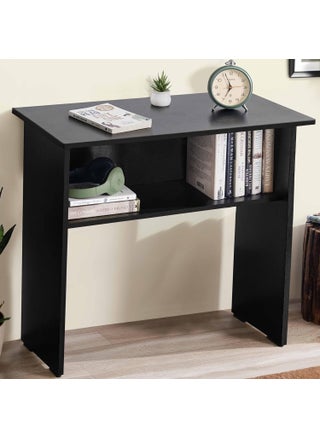 ABOUT SPACE Study Table for Students with UnderDesk Storage Shelf Office Table for Desktop PC Laptop Drawing Computer Table for Home Office Multipurpose Table Black MahoganyL60 x B40 x H75cm - pzsku/ZF2B2E52080C4224CF3D5Z/45/1746633841/1794a3f4-fac6-4334-884e-e3ef0a637610