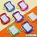 Uzoxlsn 30 Pack Mini Magnetic Drawing Board for Kid6 Colors Keychain Clip Doodle sketch Writing Pad Goody Bag Filler Toy Bulk for Toddler Rainbow Birthday Party Favor Classroom Supplies Treasure Box Prize - Image 4