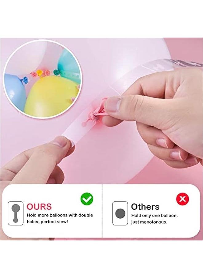 Arabest Balloon Arch Decoration Kit - Includes 2 Rolls of Tape Strips and Glue Dots for Garlands, Party, and Wedding Decor  - Image 4