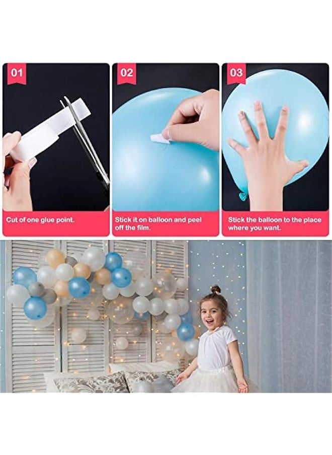Arabest Balloon Arch Decoration Kit - Includes 2 Rolls of Tape Strips and Glue Dots for Garlands, Party, and Wedding Decor  - Image 5
