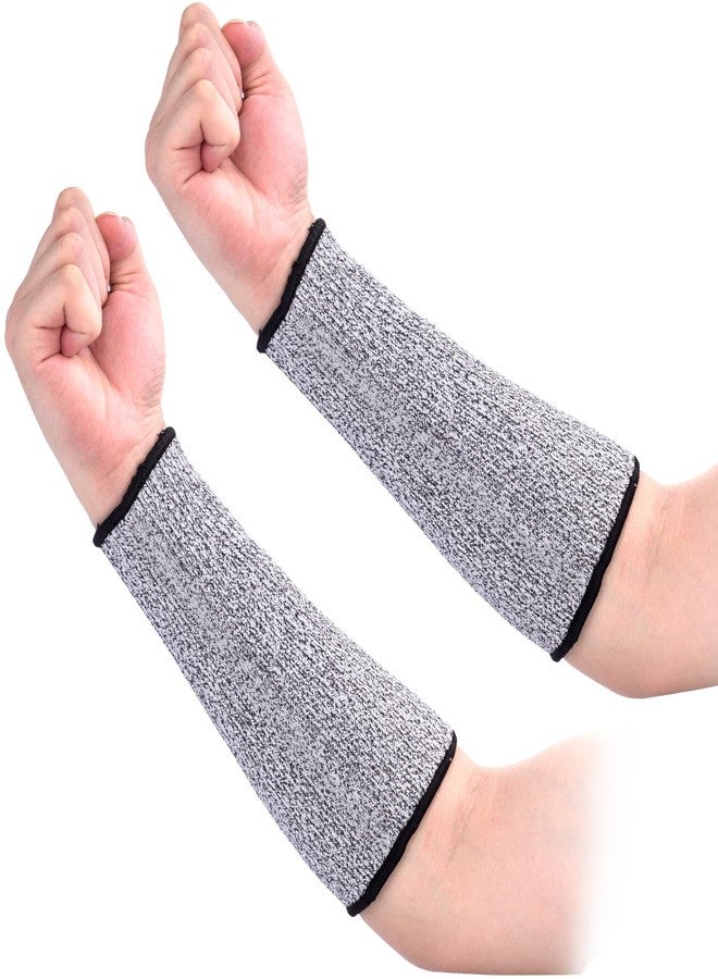 ANCIRS 21cm Cut Resistant Sleeves for Arm Protection, Dog Bite Safety Arm Sleeves, Gardening Sleeves for Thin Skin and Sun Exposure, Protective Forearm Covers for Kitchen (3.34"x8.27", 1 Pair) - Image 1