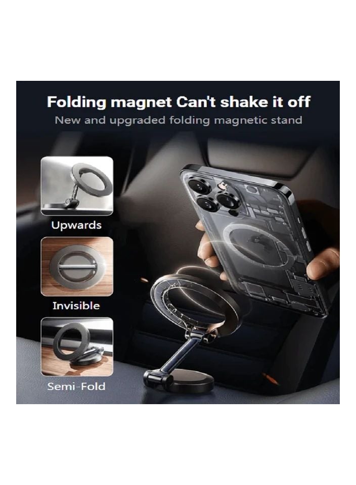DUSALA Magnetic Foldable Car Mobile Phone Support Bracket Stands - Image 4