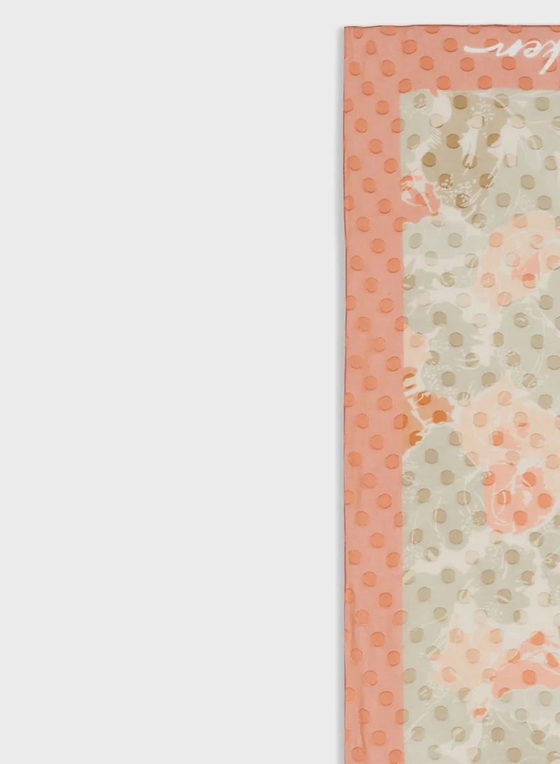 Ted Baker Alanny Floral Printed Long Scarf