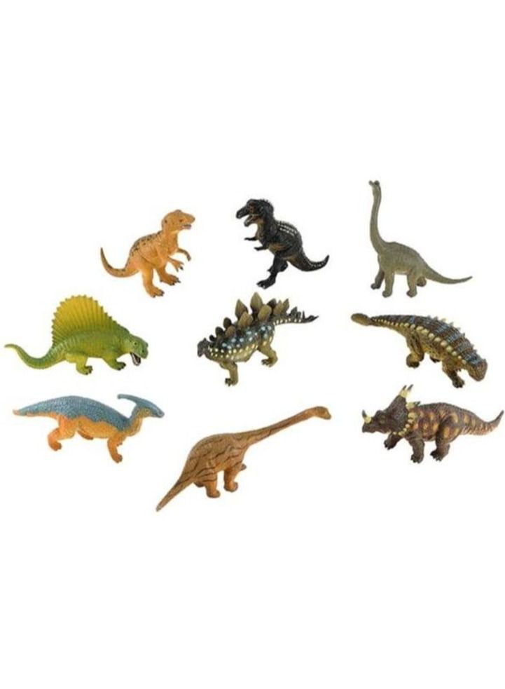 9-Piece Dinosaur Toy Set