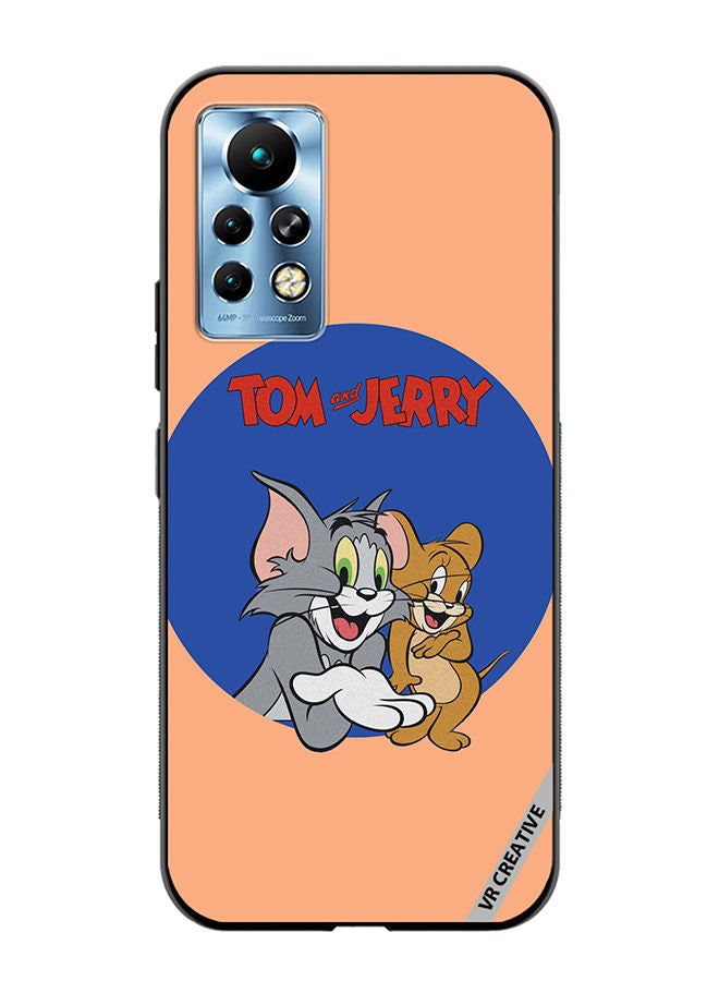 VR CREATIVE Protective Case Cover For Infinix Note 11 Pro Tom And Jerry Design Multicolour - Image 1