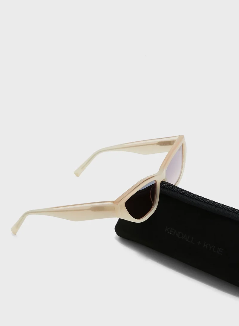 KENDALL + KYLIE Quinn Rectangular Sunglasses Kks5096G