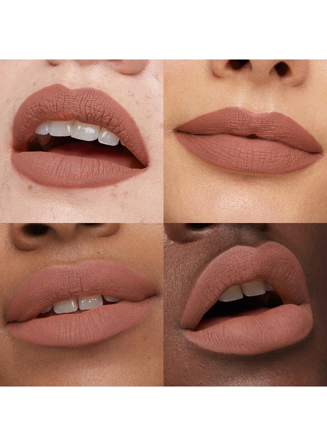 KIKO MILANO أحمر شفاه سائل يدوم طويلاً غير لامع 04 شوكولاتة الحليب - Image 3