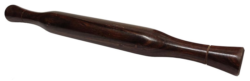 Purpledip Wooden Belan Roti Maker Rolling Pin for Kitchen Thin Long 14 inches 11070A - Image 3