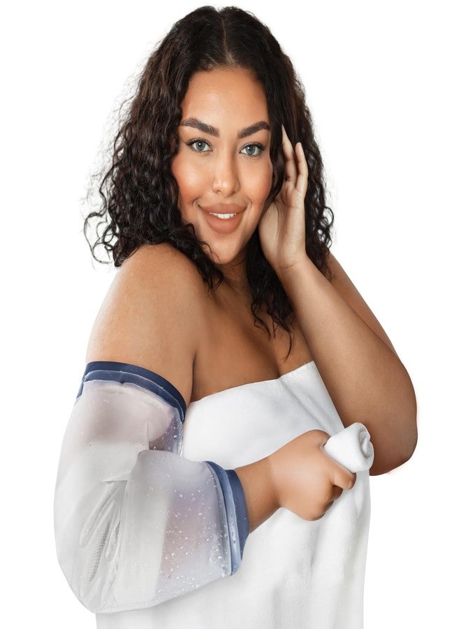 FIGHTECH PICC Line Shower Cover | Available in 3 Sizes | Reusable IV & PICC Line Sleeve | Waterproof Cast Cover for Elbow | PICC Line Covers for Upper Arm Wound (Weight: 220-300 pounds) - Image 1