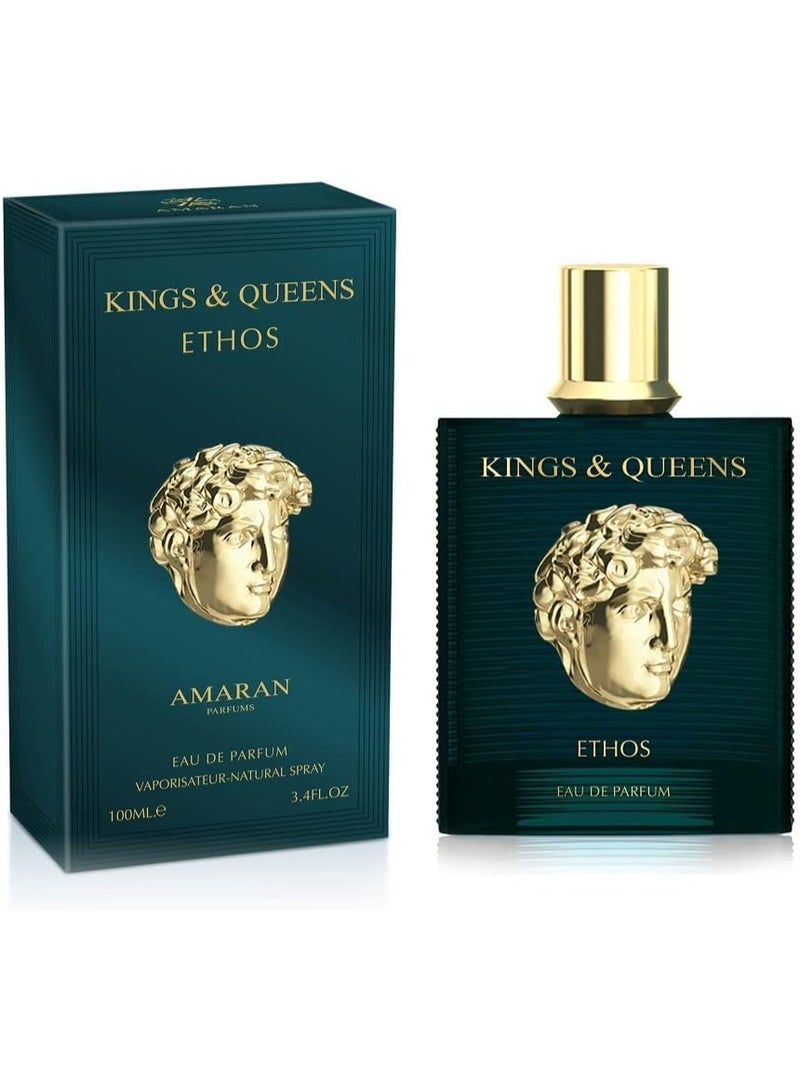 عماران كينجز اند كوينز ايثوس للرجال او دي بارفان 100 مل - Image 1