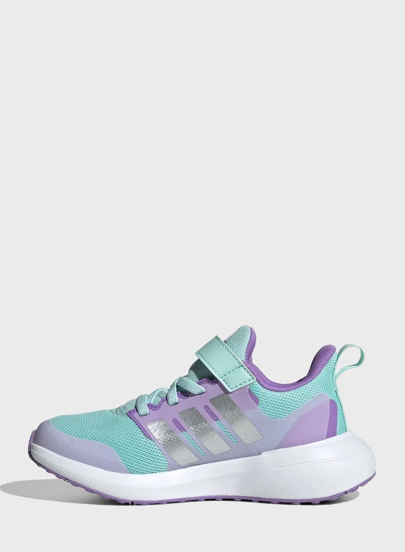 Adidas Fortarun 2.0 Cloudfoam Elastic Lace Top Strap Shoes