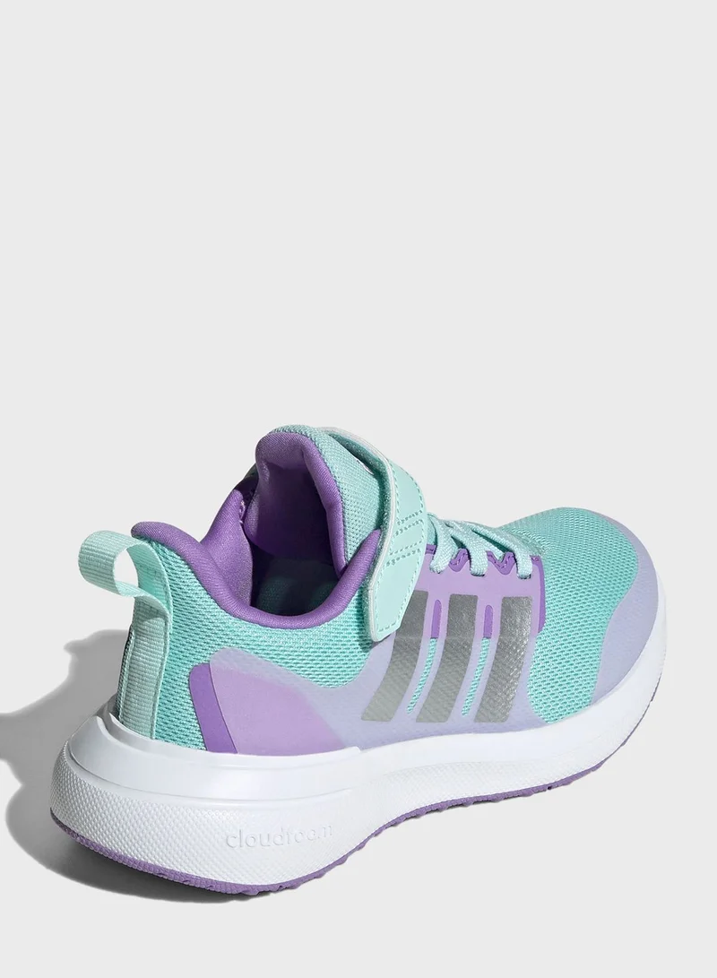 Adidas Fortarun 2.0 Cloudfoam Elastic Lace Top Strap Shoes