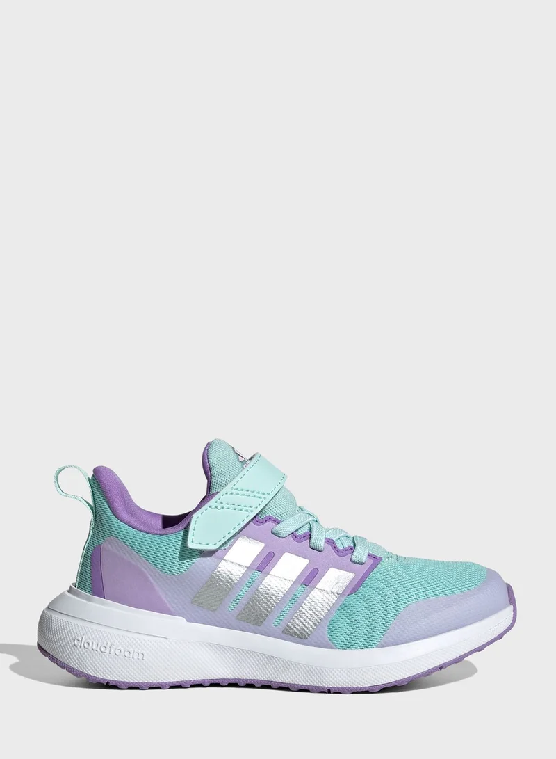 Adidas Fortarun 2.0 Cloudfoam Elastic Lace Top Strap Shoes