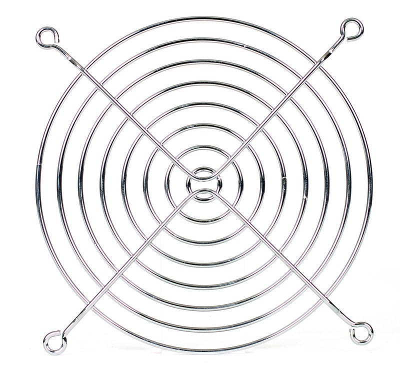 5V USB-Powered Cooling Fan with LED for Laptops 12cm iron net 