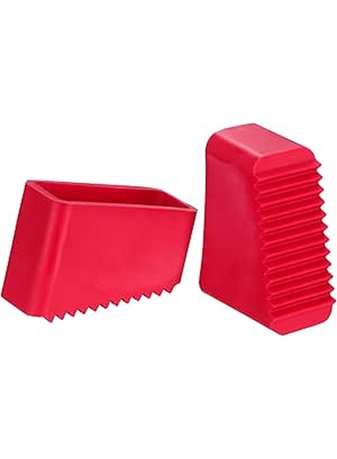 4Pcs Non Ladder Feet Covers Wear Resistant Rubber Pads For Enhanced Stability And Safety Easy To Install - Image 1