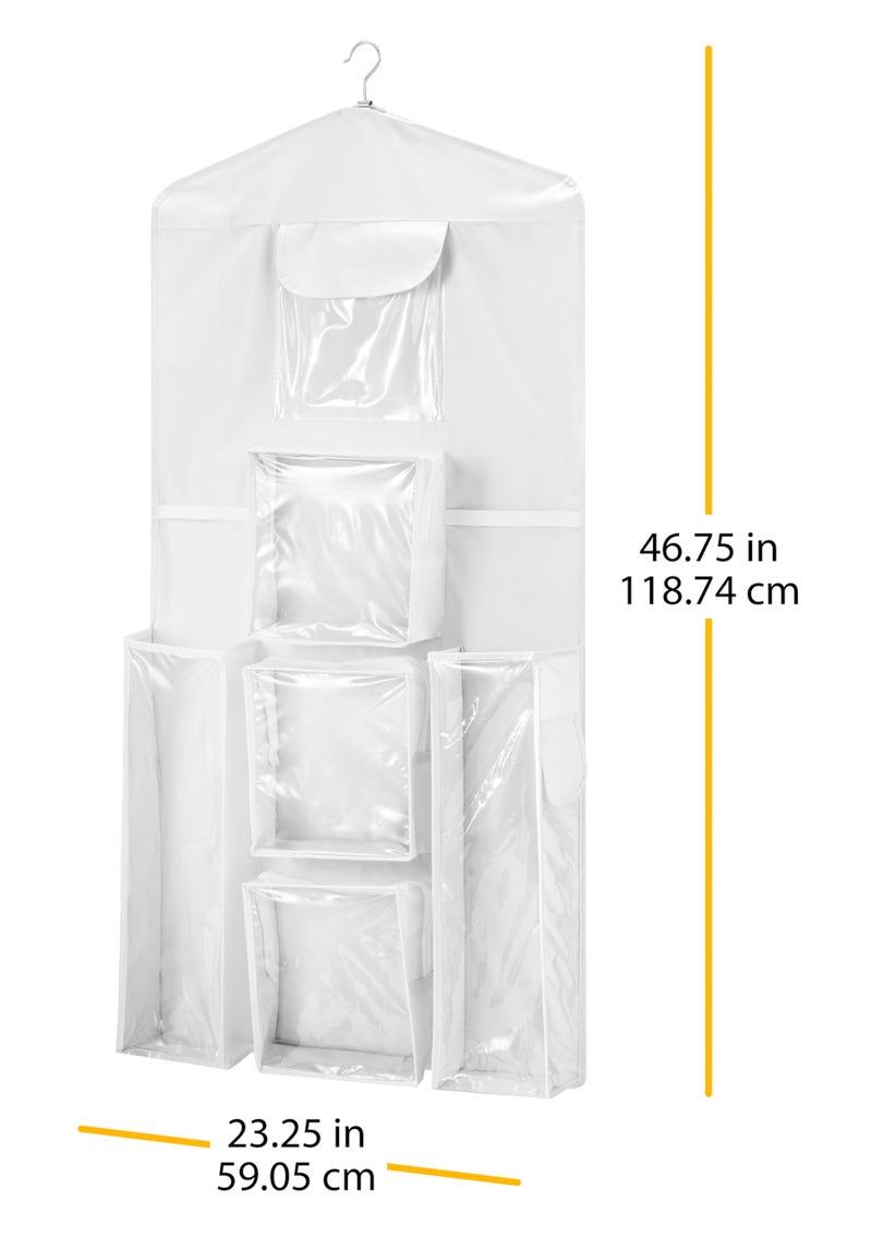 Whitmor, 1 Count (Pack of 1), White Gift Wrap Organizer - Image 3