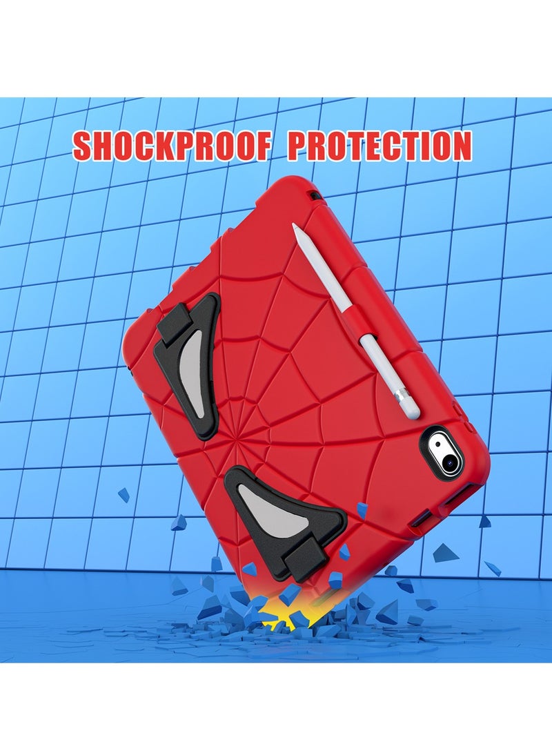 CuteCase for iPad 10th Generation 10.9 inch 2022/ iPad 11th Generation 11 inch 2025 for Kids  Shockproof Protective Cover with Pencil Holder Shoulder Strap Kickstand for Kids Children - Image 4