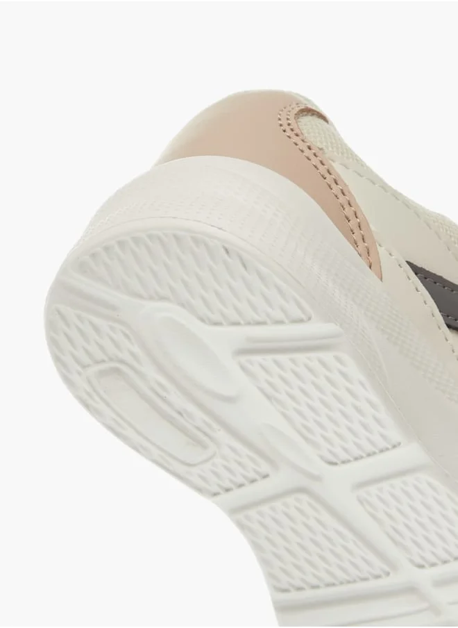 LBL by Shoexpress Boys Panelled Sneakers With Hook And Loop Closure