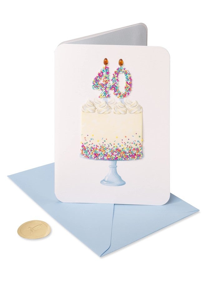 Papyrus 40th Birthday Card (Calls For Celebration) - Image 4