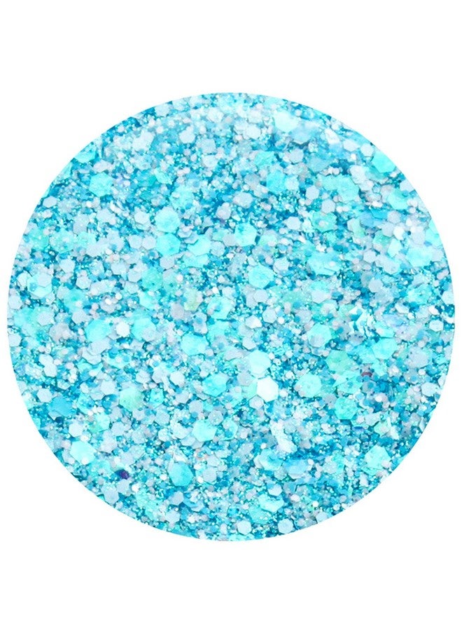 Glitties (6 Pk) Holographic & Matte Chunky Custom Mixed Glitter ✶ Cosmetic Grade ✶ Festival Body Glitter Makeup Face Hair Lips Nails (60 Gram) - Image 4