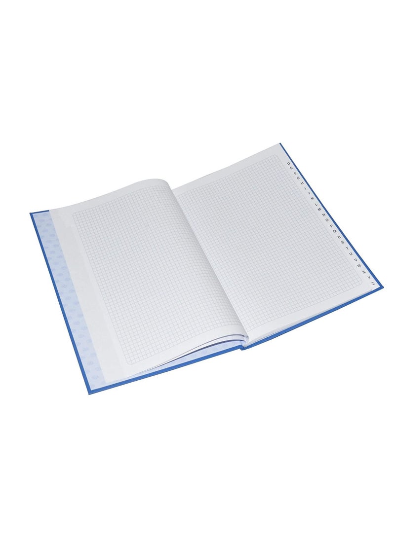 Fis Manuscript Books - 5 Mm Square Lines With English Indexed, A4 (210 X 297 Mm), 96 Sheets - FSMNA42Q5MIE - Image 2