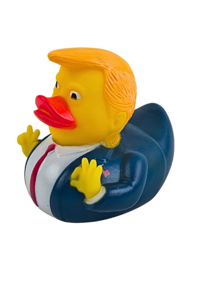 4E's Novelty 4E's Novelty Large Rubber Duck - 3.15 Inch Rubber Duck , 1 Piece - Great for Jeep Ducking, 2025 Gifts, Bath Tub Toys Christmas White Elephant Gift for Adults  - Image 1