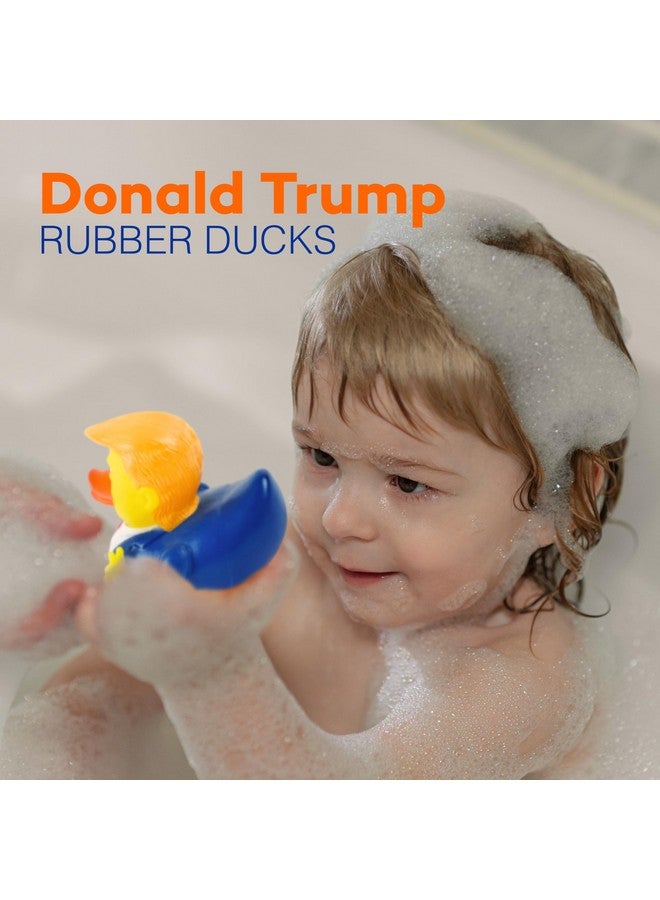 4E's Novelty 4E's Novelty Large Rubber Duck - 3.15 Inch Rubber Duck , 1 Piece - Great for Jeep Ducking, 2025 Gifts, Bath Tub Toys Christmas White Elephant Gift for Adults  - Image 5