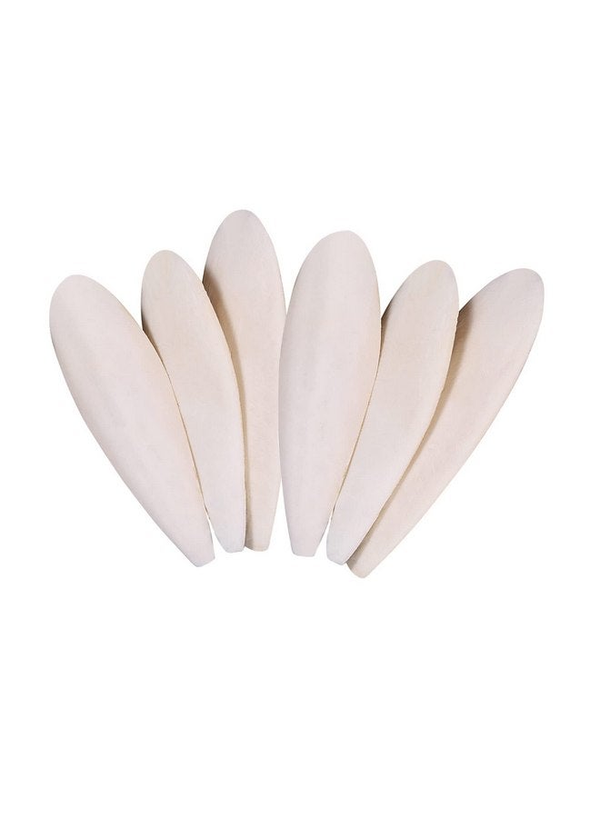 6 قطع من كتلة الكالسيوم الطبيعية من عظم الحبار للطيور والببغاوات والزواحف والسلاحف مسحوق قابل للطحن للتغذية، مصدر كالسيوم طبيعي لتحسين مناعة الحيوانات الأليفة، كل منها 4.3-5.1 بوصة - Image 1