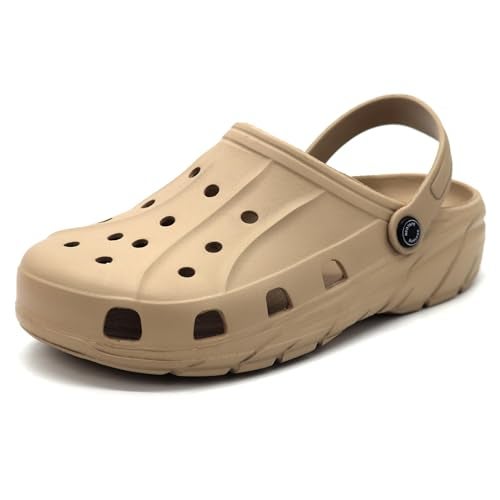 Red Tape Men's Beige Clogs - 6 UK - Image 2