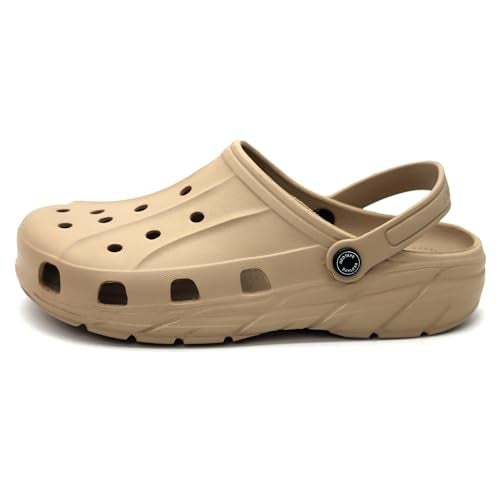 Red Tape Men's Beige Clogs - 6 UK - Image 3