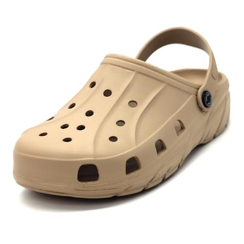 Red Tape Men's Beige Clogs - 6 UK - Image 1