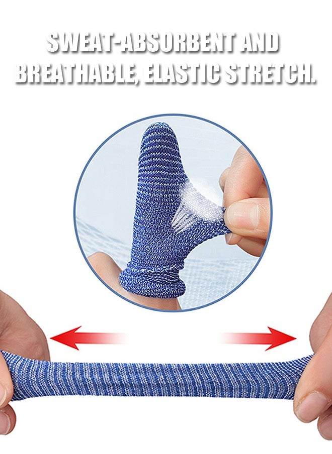 Beyond 4 Pairs Sport Finger Sleeves, Support Protector Finger Sleeves for Pain Relief Arthritis, Elastic Finger Sleeves Protectors  - Image 3