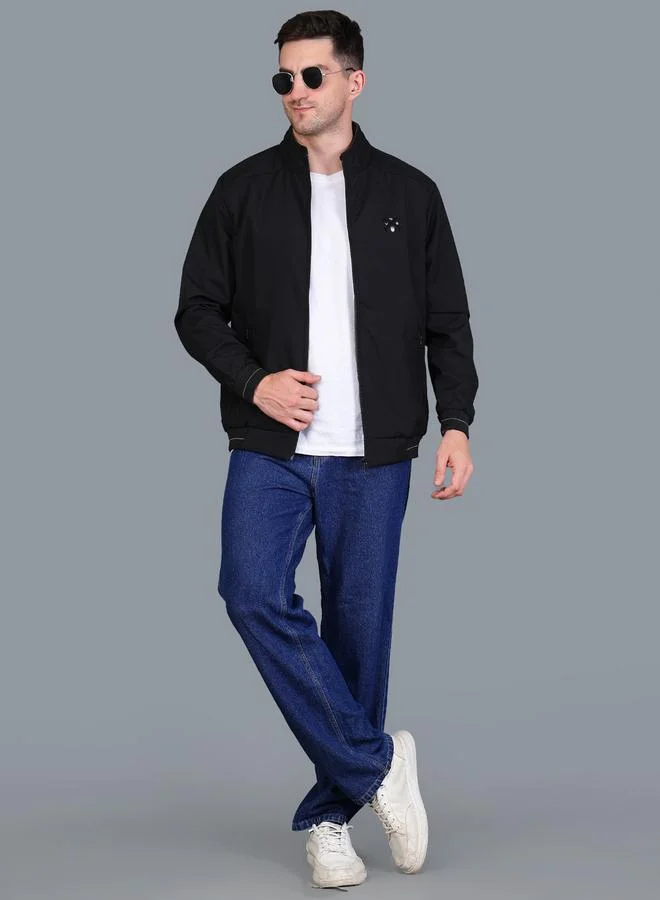 فورت كولينز جاكيت أسود خفيف الوزن