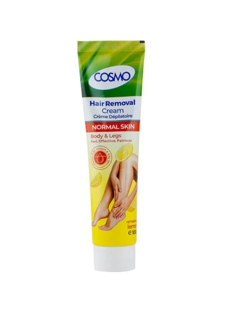 COSMO Hair Removal Cream With Lemon Extract For Normal Skin 100g 
