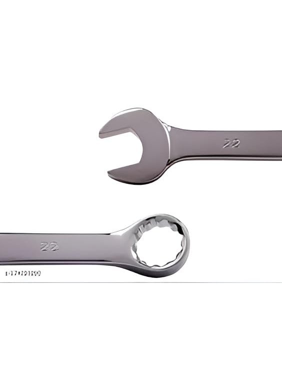 Generic CTM 8Piece Combination Spanner Set Metric Open End Combination Wrench Set Chrome Vanadium Steel 819mm with Plastic Rack  - Image 4
