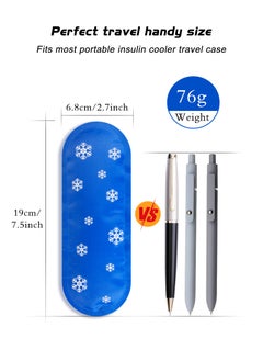 URbazaar Ice Packs for Insulin, 6Pcs Reusable Cooler Ice Packs for Diabetic Insulin Cooler Storage Bag, TSA Approved Ice Packs for Diabetic Travel Cases, Mini Ice Packs for Most Insulated Medication Travel Bag  - Image 2