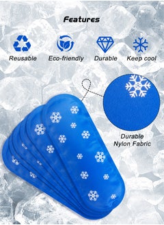 URbazaar Ice Packs for Insulin, 6Pcs Reusable Cooler Ice Packs for Diabetic Insulin Cooler Storage Bag, TSA Approved Ice Packs for Diabetic Travel Cases, Mini Ice Packs for Most Insulated Medication Travel Bag  - Image 5