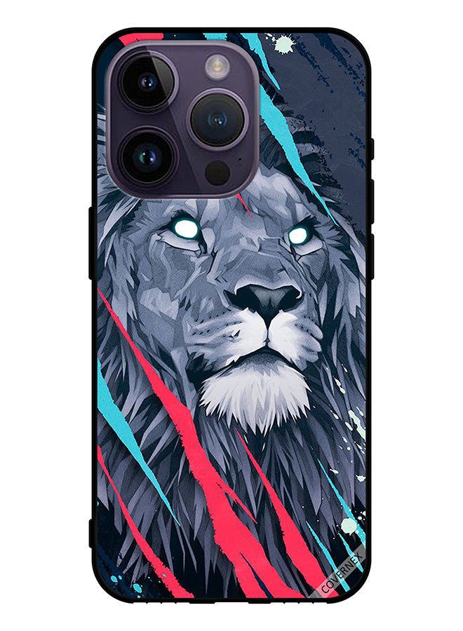 Covernex Protective Case Cover For Apple iPhone 14 Pro Lion King Art - Image 1