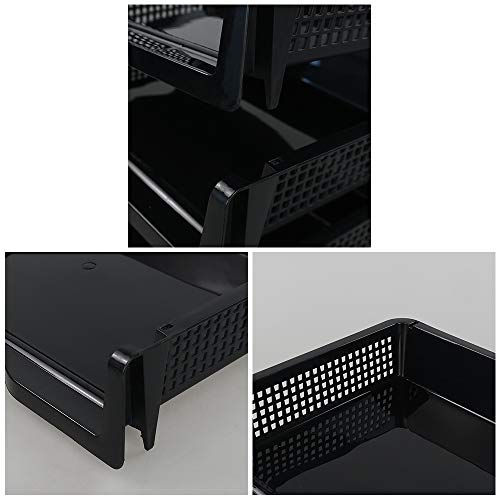 EudokkyNA 6-Tier Stackable Paper Tray, Letter Tray Office Paper Organizer - Image 3