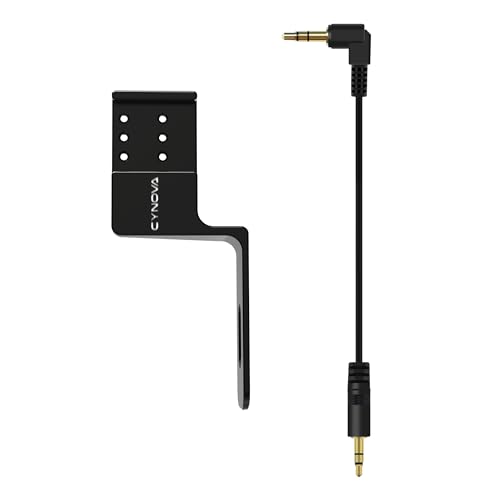 CYNOVA Cold Shoe for Insta360 X4 Accessories, Invisible Mic Bracket Compatible with insta360 X4 / X3 / One X2 for RODE Wireless GO Microphone Holder - Image 2