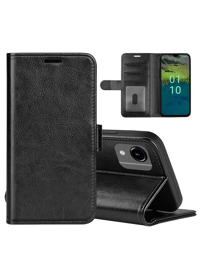 اس-توب جراب هاتف Nokia C110 R64 بتصميم أفقي من الجلد - Image 1