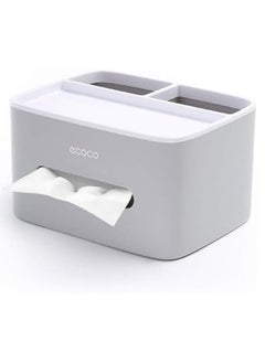 Spaceshoop Tissue Box, PVC Tissue Box, Multifunctional Box, Pen Holder, Remote Control, Tissue Holder, Storage Box (multicolor)  - Image 1